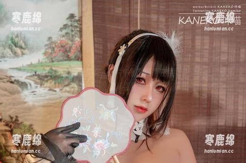 KANEKO咔喵的狐狸巫女，图片中那双眼睛在默默说：来吧，福利时间到！