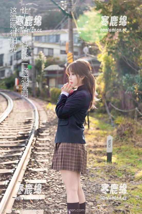 YouMi尤蜜荟 - 张思允Nice的空姐写真，定制你的“登机牌”，不都想坐上去嘛！