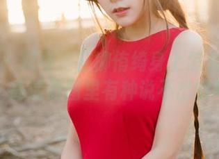 波萝社 – 双马尾在柳侑绮身上怎么就这么别致，高清原图里有种说不出的可爱。