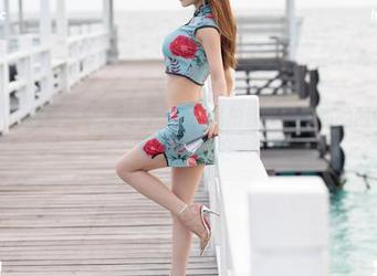 魅妍社 – 向穆菲菲学习运动：美图私拍教学，运动的同时不忘保持迷人姿态！